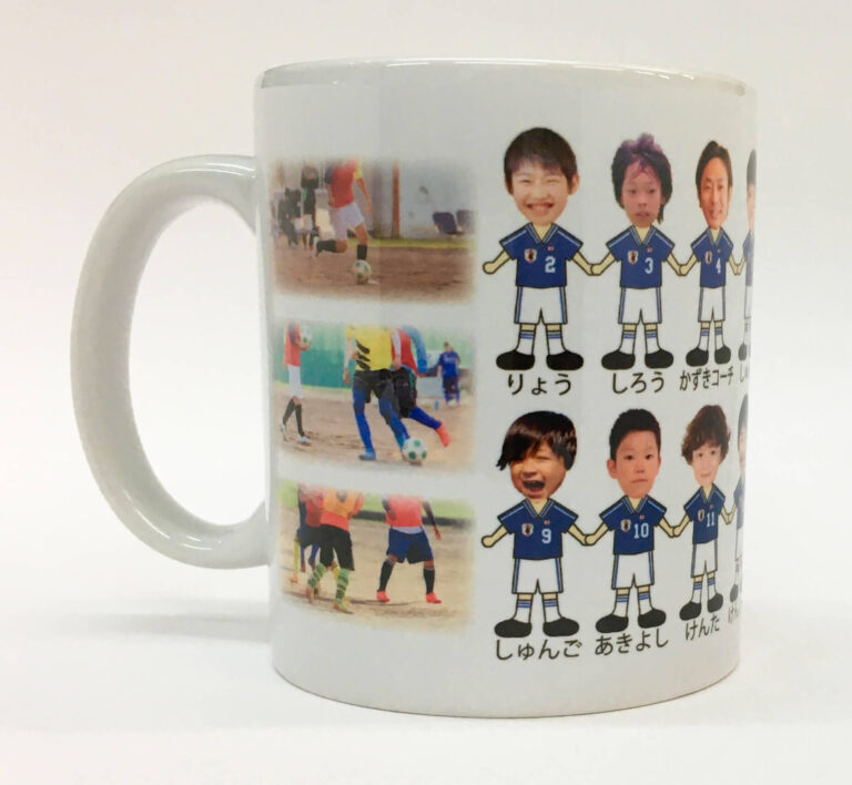 卒部記念品マグカップ/20個/単価1100円/卒部記念品マグカップ 〈サッカー部/お手てタイプ〉 ロビンファクトリー 卒部記念品マグカップ/20個/単価1100円/卒部記念品マグカップ 〈サッカー部/お手てタイプ〉 ロビンファクトリー
