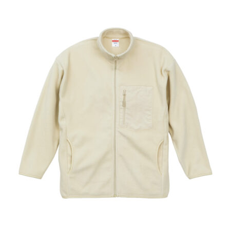 【7097-01】ユナイテッドアスレ<br />マイクロフリース フルジップ スタンド ジャケット（一重）<br /><b>★プリント込み：お見積</b>