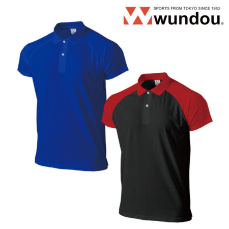※在庫限り【P1005】wundou<ウンドウ><br>超軽量ドライラグランポロシャツ<br>★プリント込み：お見積り