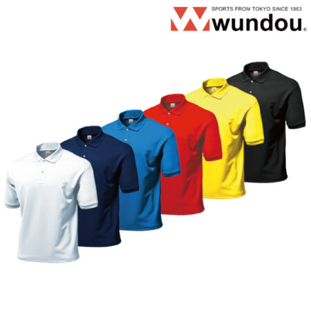 【P115】wundou<ウンドウ><br>タフドライポロシャツ<br>★プリント込み：お見積り