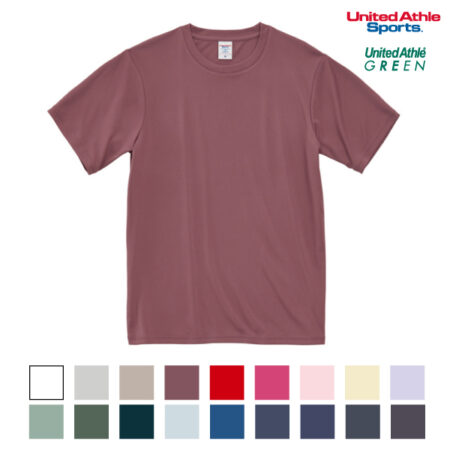 【5700-01】United Athle Sports<br />4.4オンス ドライスムース リサイクルポリエステル Tシャツ<br /><b>★プリント込み：777円～</b>