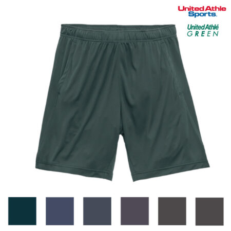 【5702-01】United Athle Sports<br />4.4オンス ドライスムース リサイクルポリエステル ショーツ<br /><b>★プリント込み：1329円～</b>