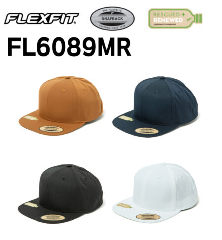 【FL6089MR】FLEXFIT</b>リサイクルド クラシック スナップバック<br /><b>★プリント込み：お見積り</b>