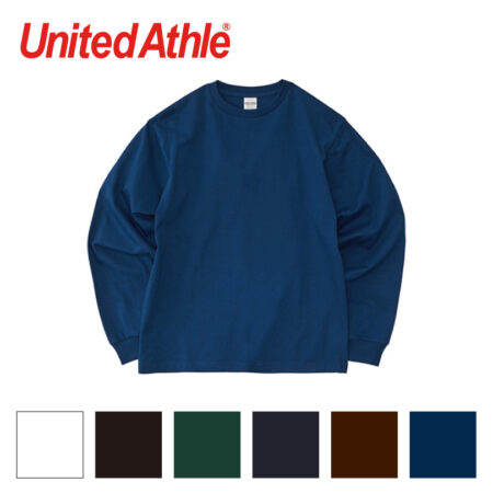 【1111-01】United Athle<br>6.5オンス ファインジャージー ロングスリーブ Tシャツ（2.1インチリブ）<br /><b>★プリント込み：お見積り</b>
