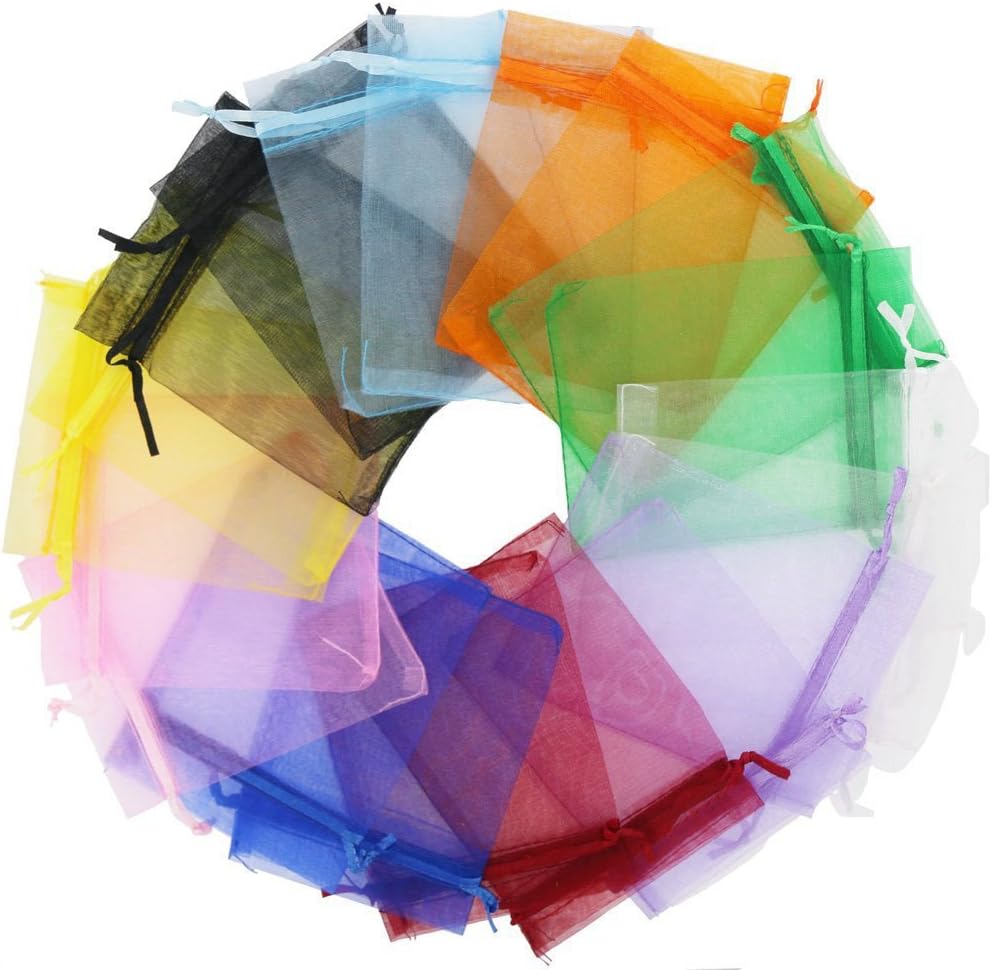 【MA366】ビビッドオーガンジー巾着<br />★プリント込み:175円~