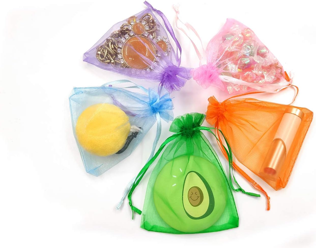 【MA366】ビビッドオーガンジー巾着<br />★プリント込み:175円~ - 画像 (4)