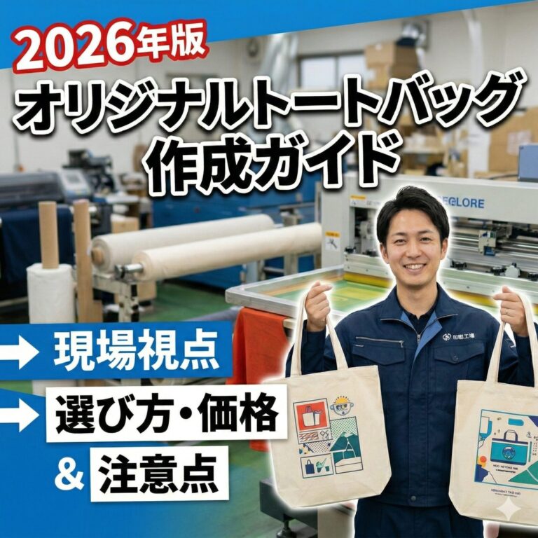 オリジナルトートバッグ作成ガイド