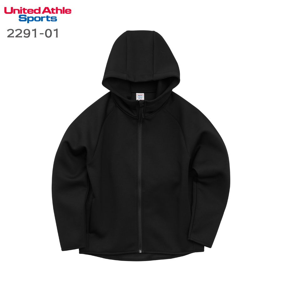【2291-01】ユナイテッドアスレスポーツ<br />9.4オンス T/R ダンボールニット フルジップ パーカ<br /><b>★プリント込み:お見積り</b>