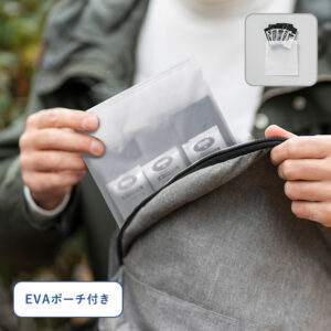 非常用トイレ5個セット EVAポーチ付 クリア TB-0003