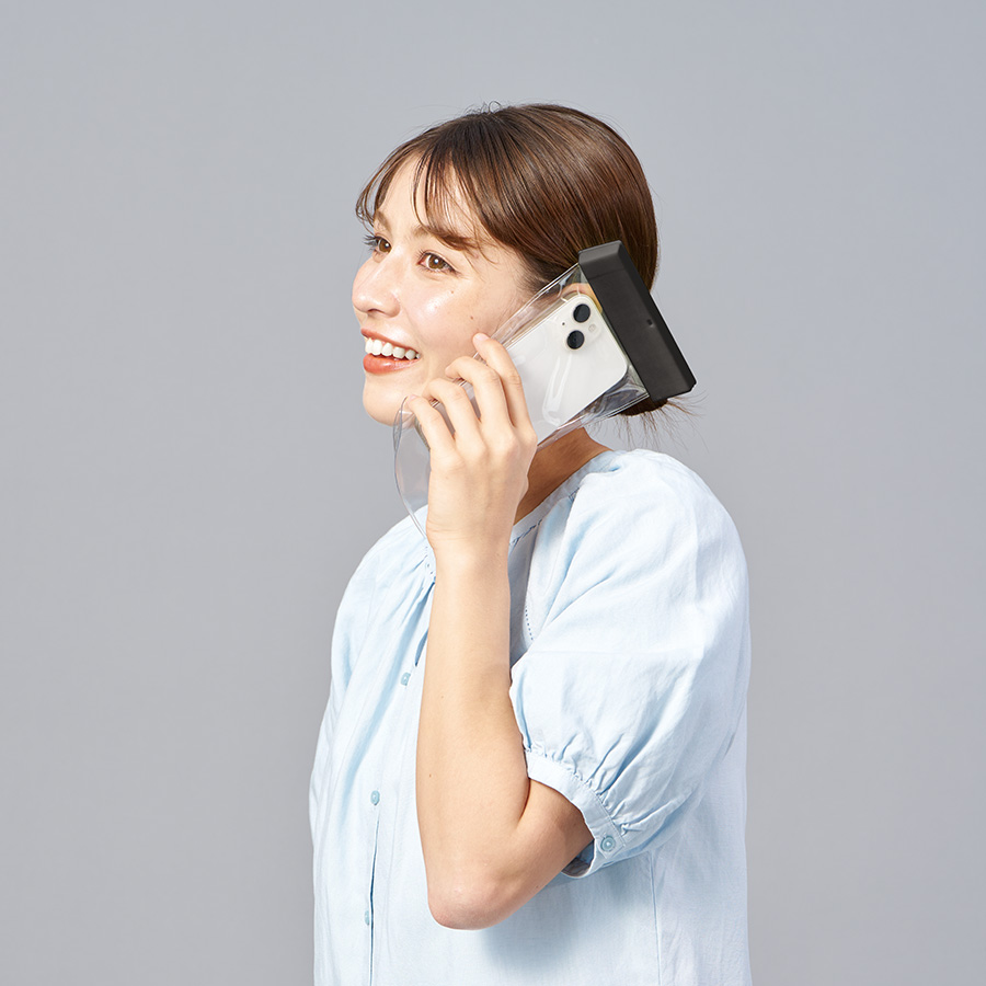 【TE-0028】モバイルウォータープルーフポーチ6.9インチ(クリップ全面印刷対応) - 画像 (17)