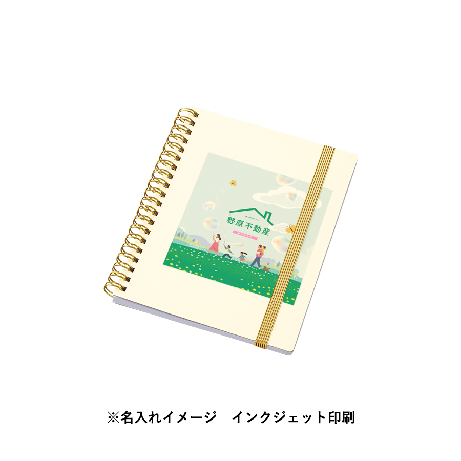 【TF-0176】ゴールドリングハンディノート - 画像 (8)