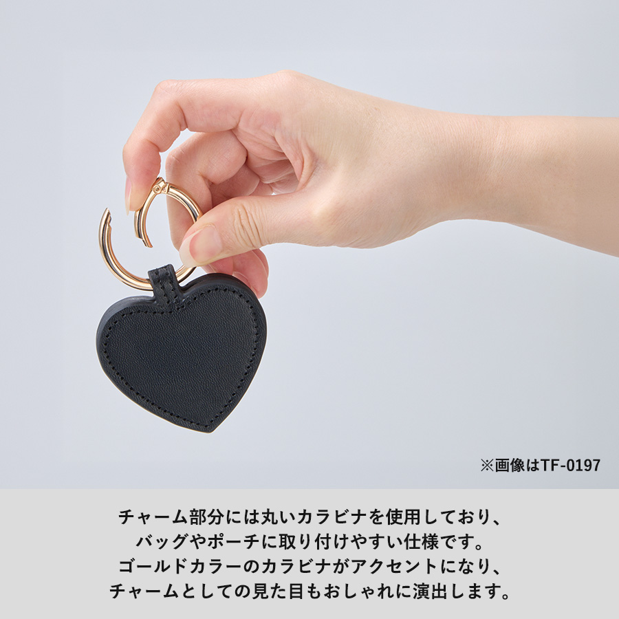 【TF-0196】合皮マグネットチャーム ラウンド - 画像 (6)