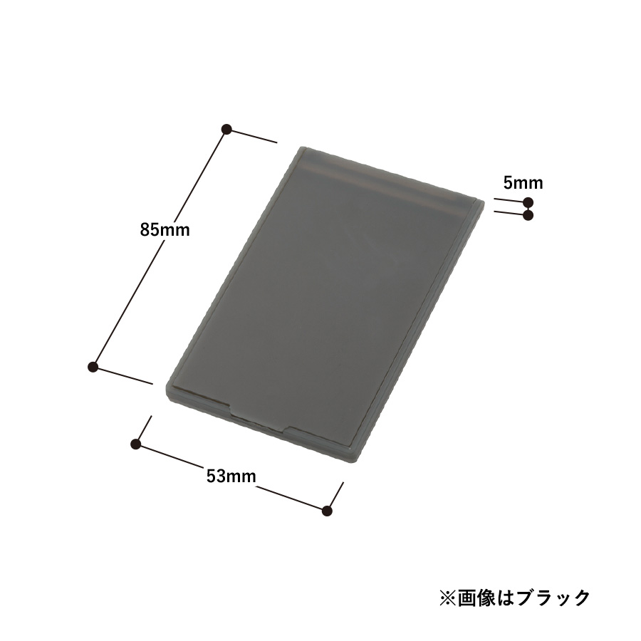 【TM-0061】ポケットミラー フロスト(フルカラー対応) - 画像 (2)