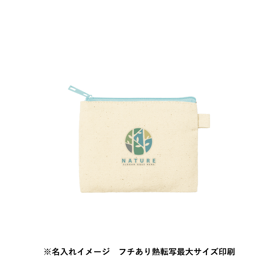 【TP-0052】カラーファスナーキャンバスフラットポーチ(SS) - 画像 (9)
