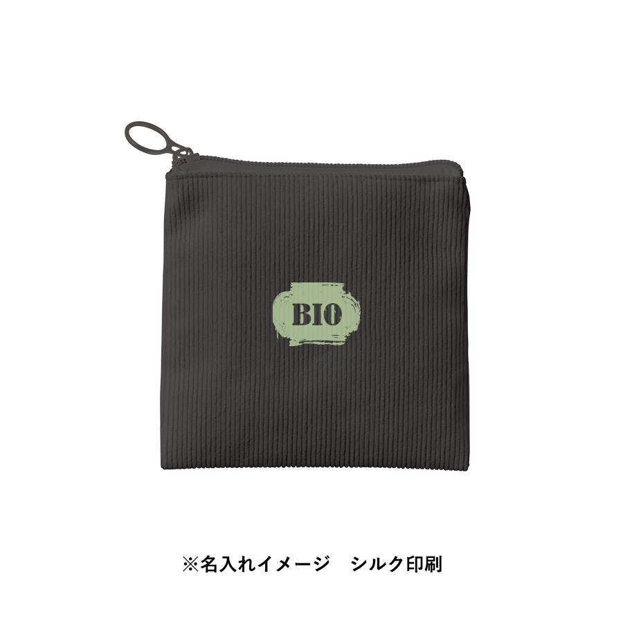 【TP-0089】コーデュロイフラットポーチ(SS) - 画像 (10)
