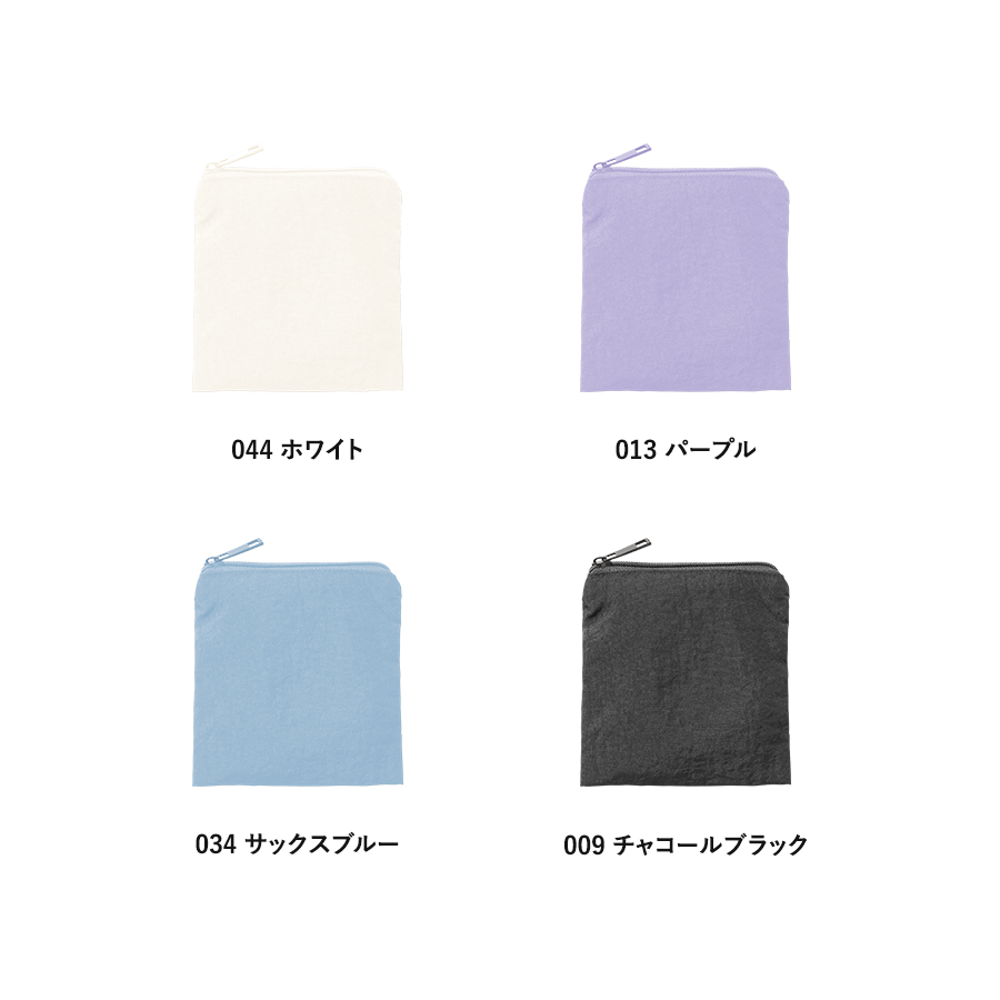 【TP-0095】ワッシャーナイロンフラットポーチ(SS) - 画像 (3)