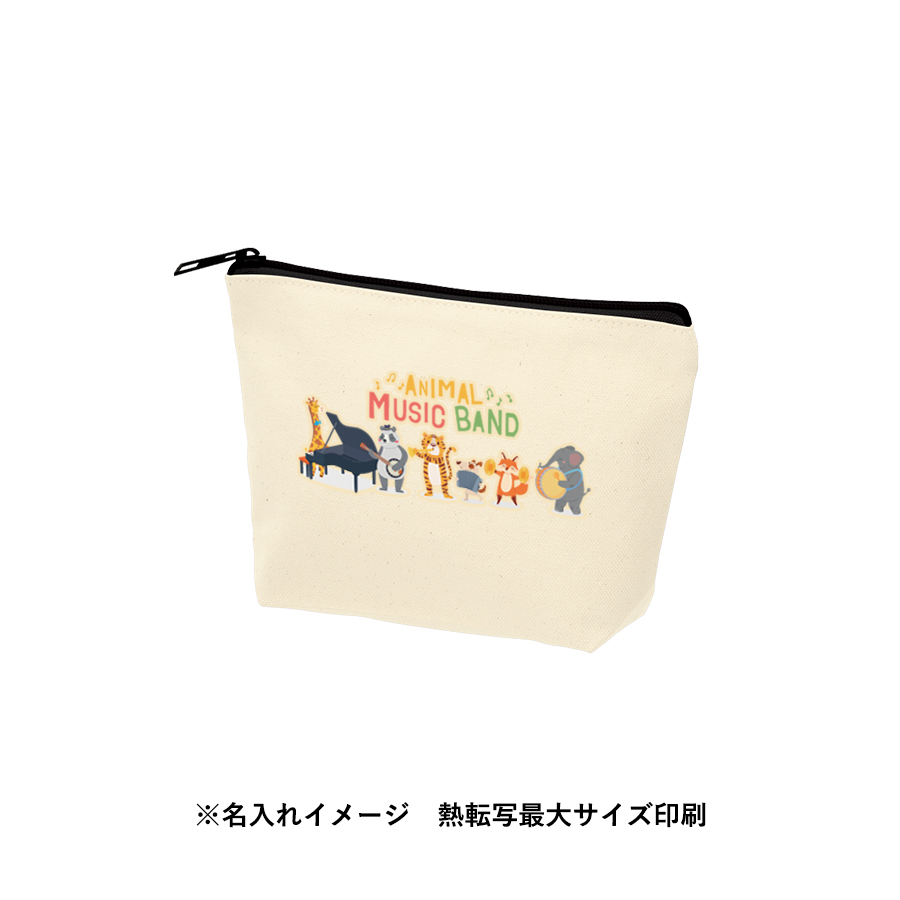 【TR-0827-008】キャンバスデイリーポーチ(S) ナチュラル - 画像 (5)