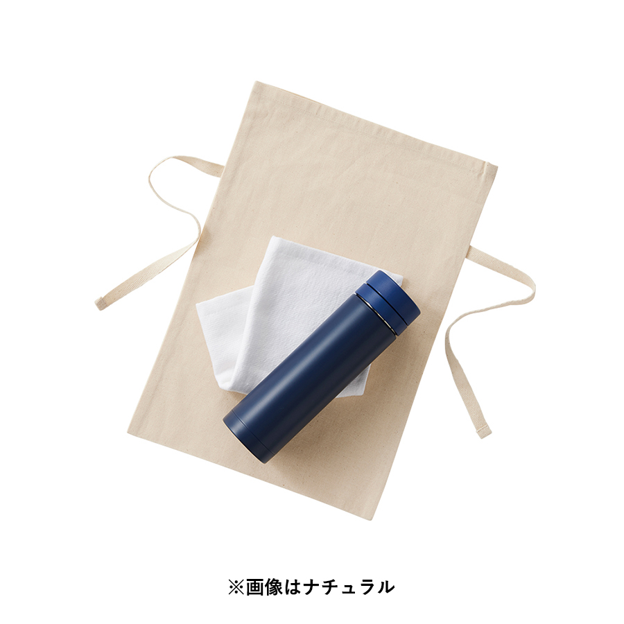 【TR-1156-008】厚手コットンラッピング巾着(M)ナチュラル - 画像 (12)