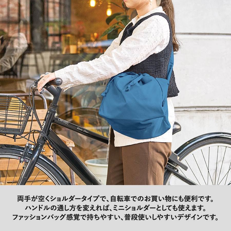 【TR-1474】クルリト コンパクトクーラー巾着ショルダーバッグ - 画像 (4)