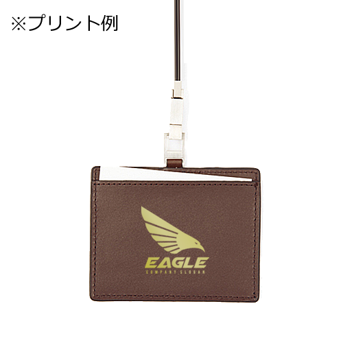 【TS-0372】レザーIDカードホルダー(ネックストラップ付) - 画像 (6)