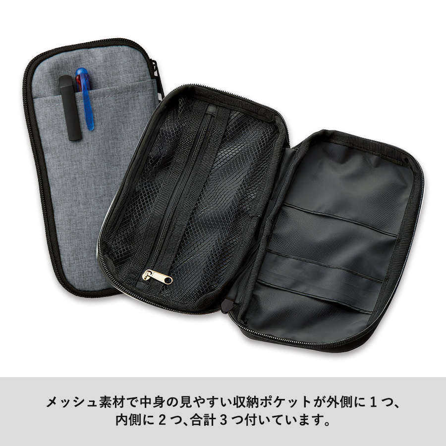 【TS-1495】文具まとめて持ち運びポーチ - 画像 (5)