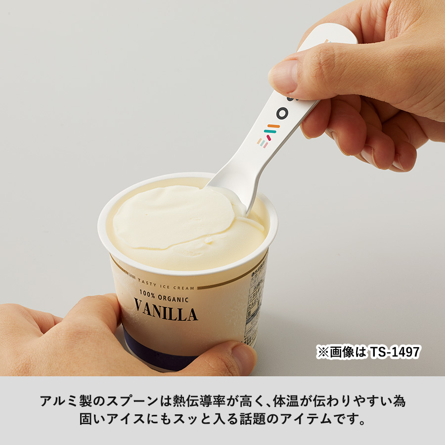 【TS-1810】アイスクリームスプーン ラージ - 画像 (5)