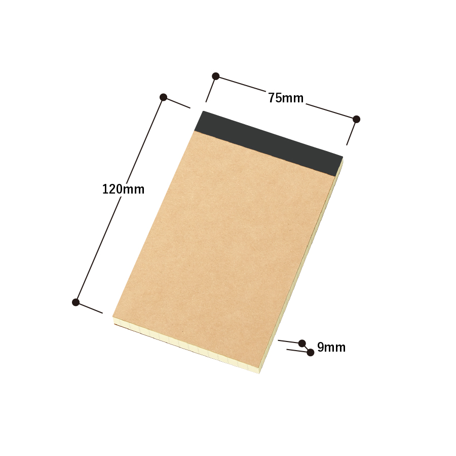 【TS-1545】リサイクルA7メモパッド - 画像 (2)