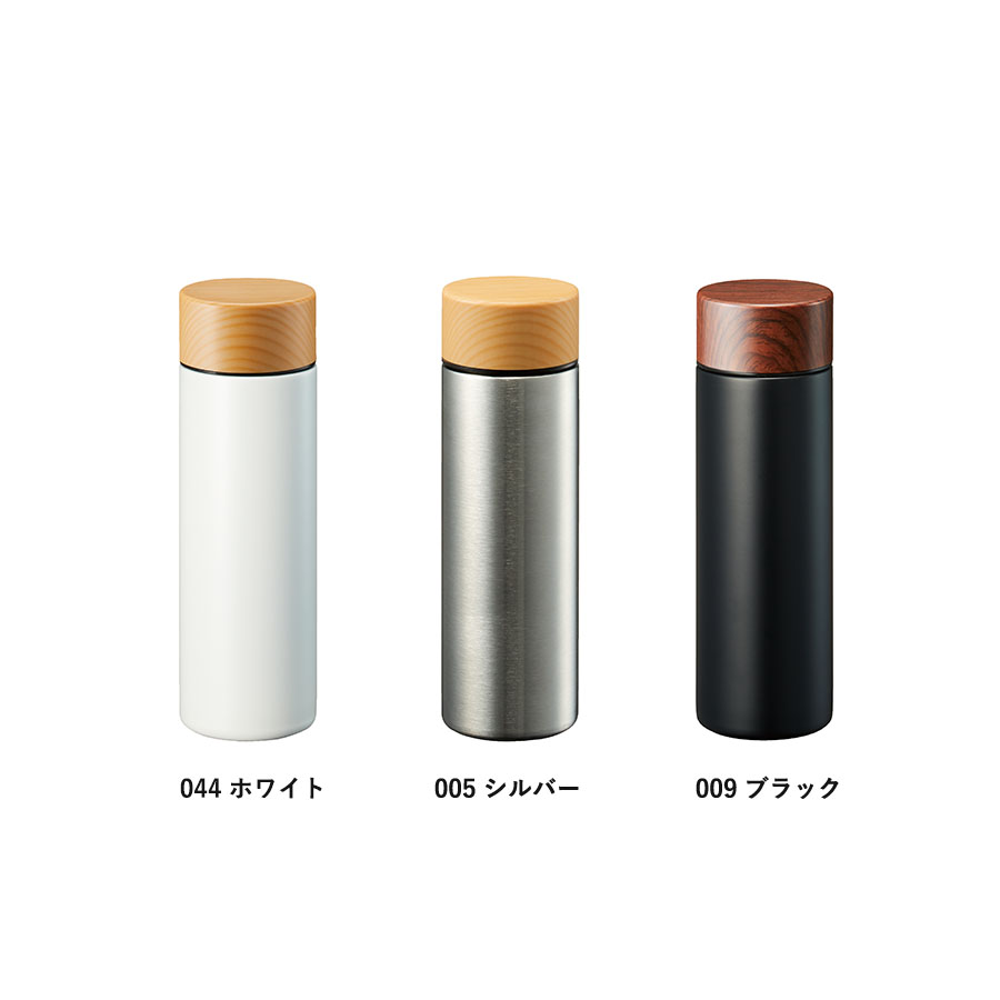【TS-1727】木目調サーモステンレスボトル 130ml - 画像 (3)