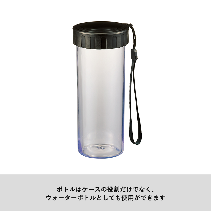 【TS-1681-009】防災緊急7点セット ボトルタイプ ブラック - 画像 (5)