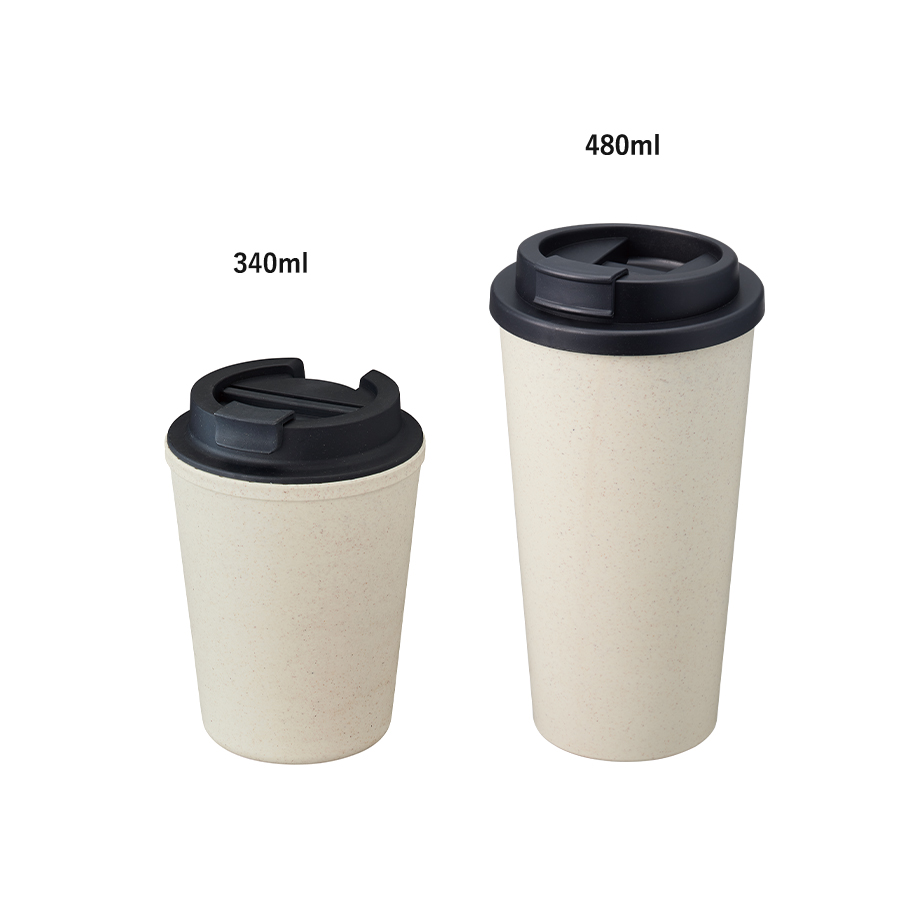 【TS-1733】ダブルウォールタンブラー480ml (バンブーファイバー配合) - 画像 (3)