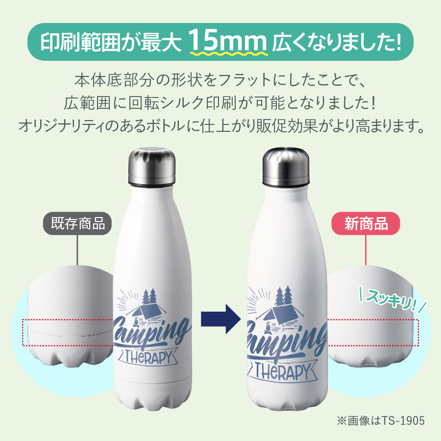 【TS-1905】ロケットサーモボトル 440ml - 画像 (5)
