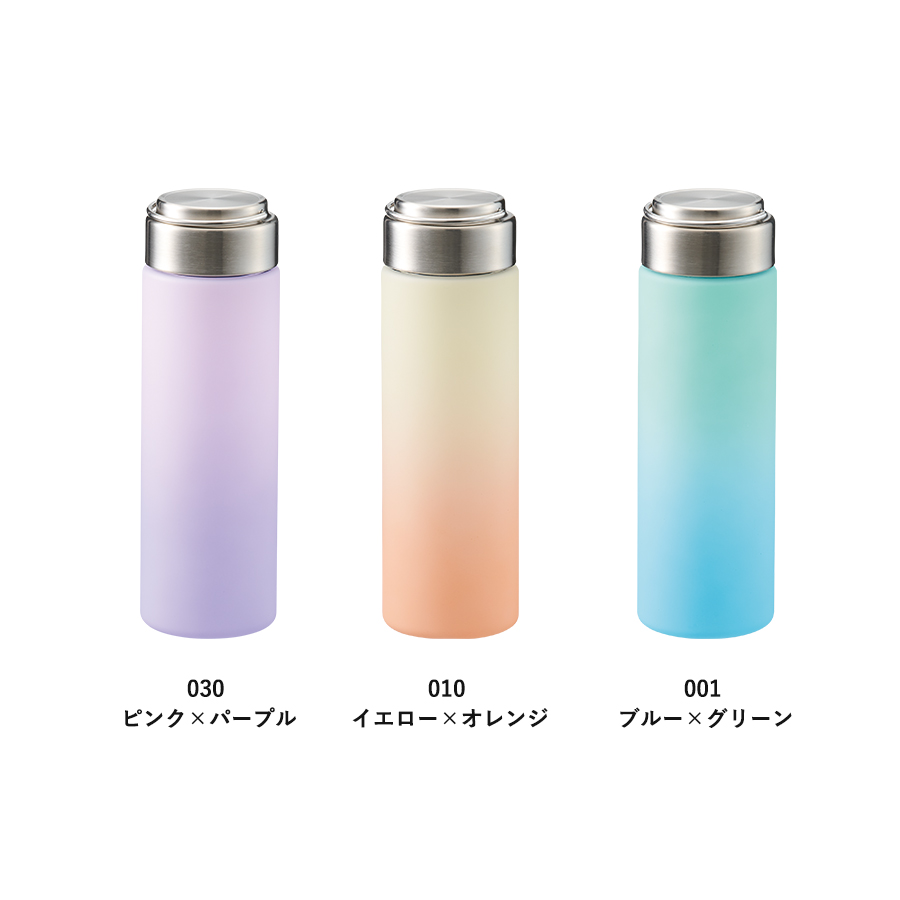 【TS-1955】グラデーションハンドルクリアボトル500ml - 画像 (3)