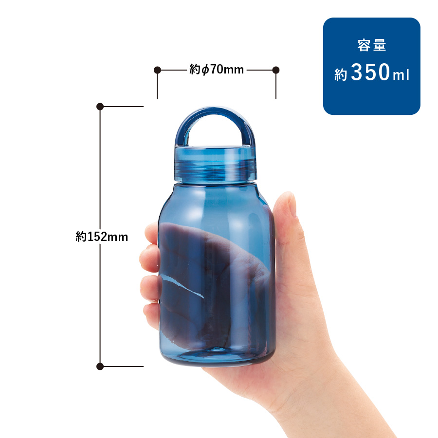 【TS-1968】Handitクリアボトル350ml - 画像 (2)