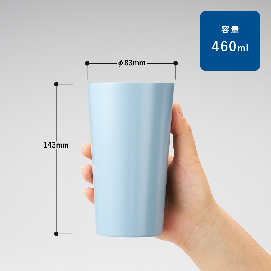 【TS-1984】全面印刷できるステンレスサーモタンブラー460ml - 画像 (2)