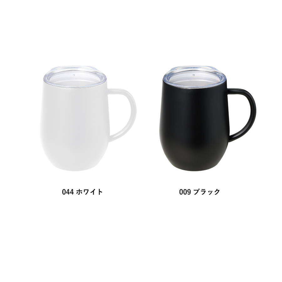 【TS-1985】フタ付ラウンドボトムサーモステンレスマグ330ml - 画像 (3)