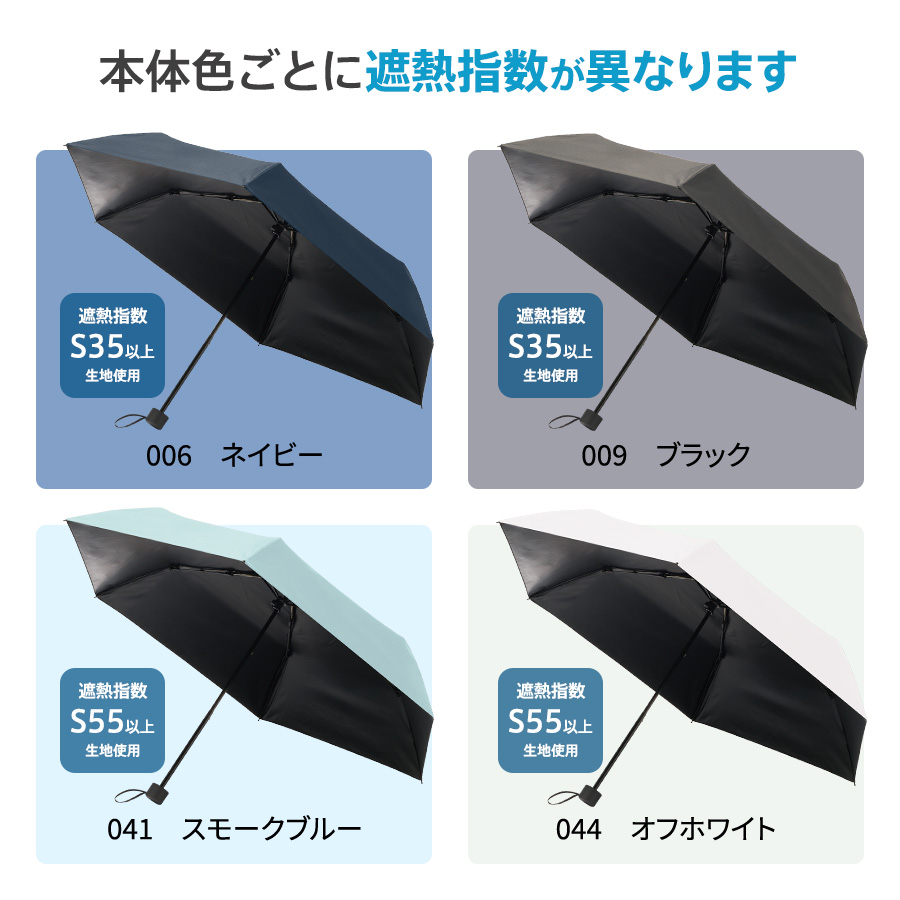 【TU-0032】形状記憶遮熱遮光折りたたみ傘 - 画像 (7)