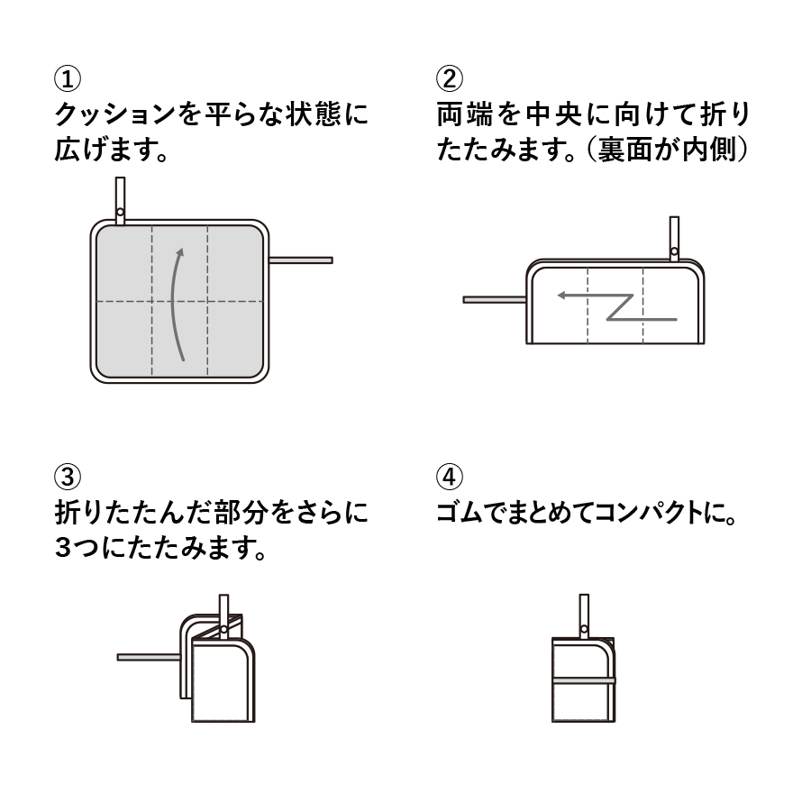 【TX-0012】コンパクトスタジアムクッション - 画像 (6)