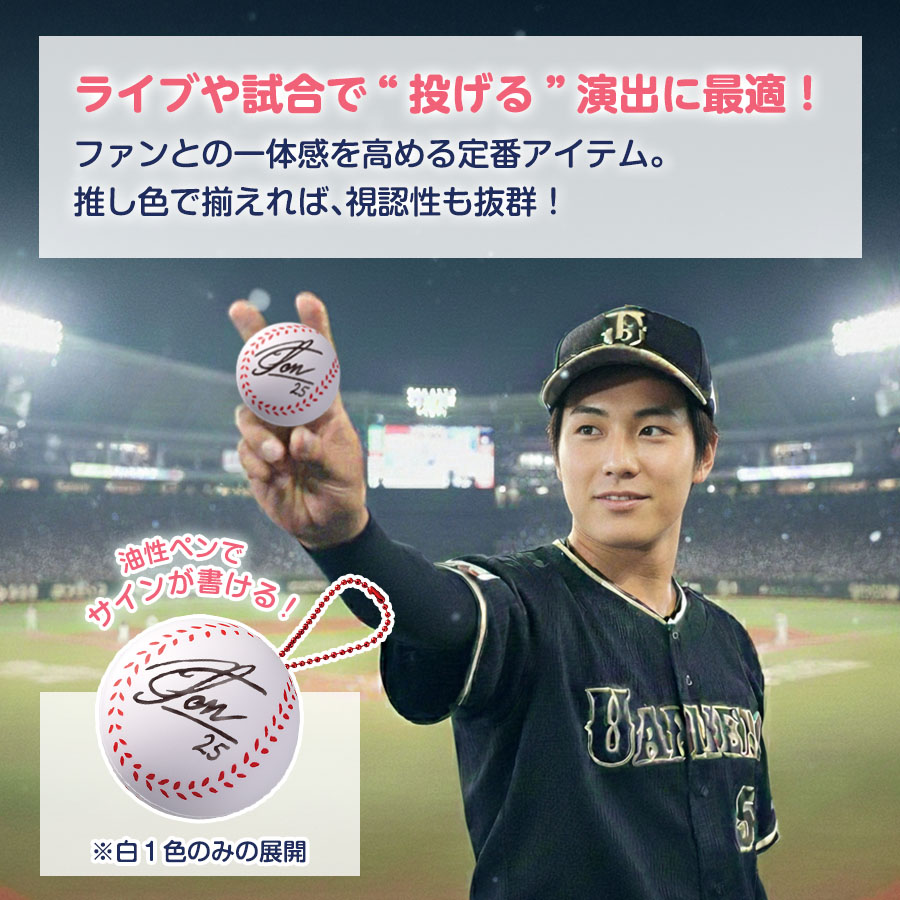 【TX-0039】サインボール(野球ボール型) - 画像 (3)