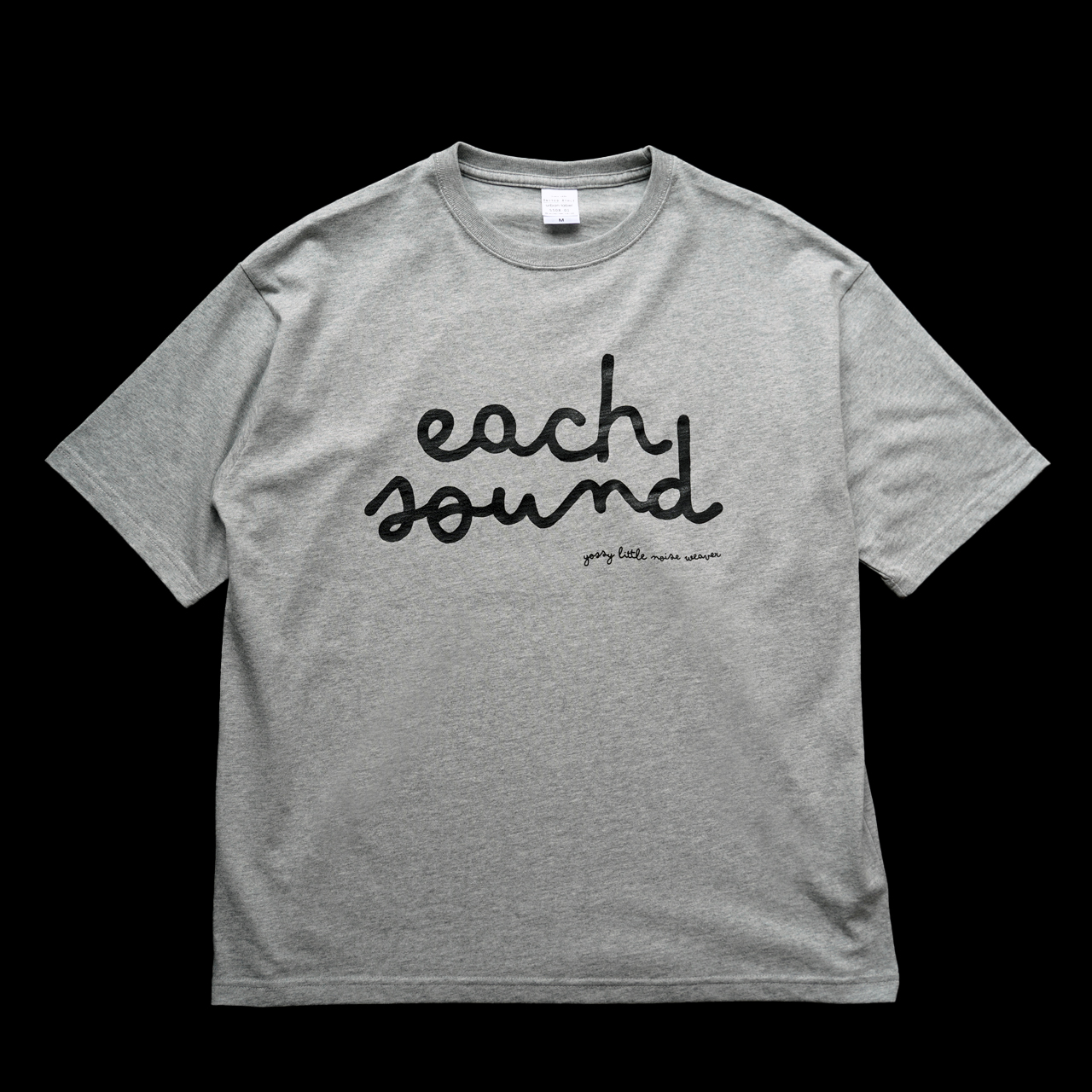 BUS-Records様の5508-01ビッグシルエットTシャツ・1色シルクプリント