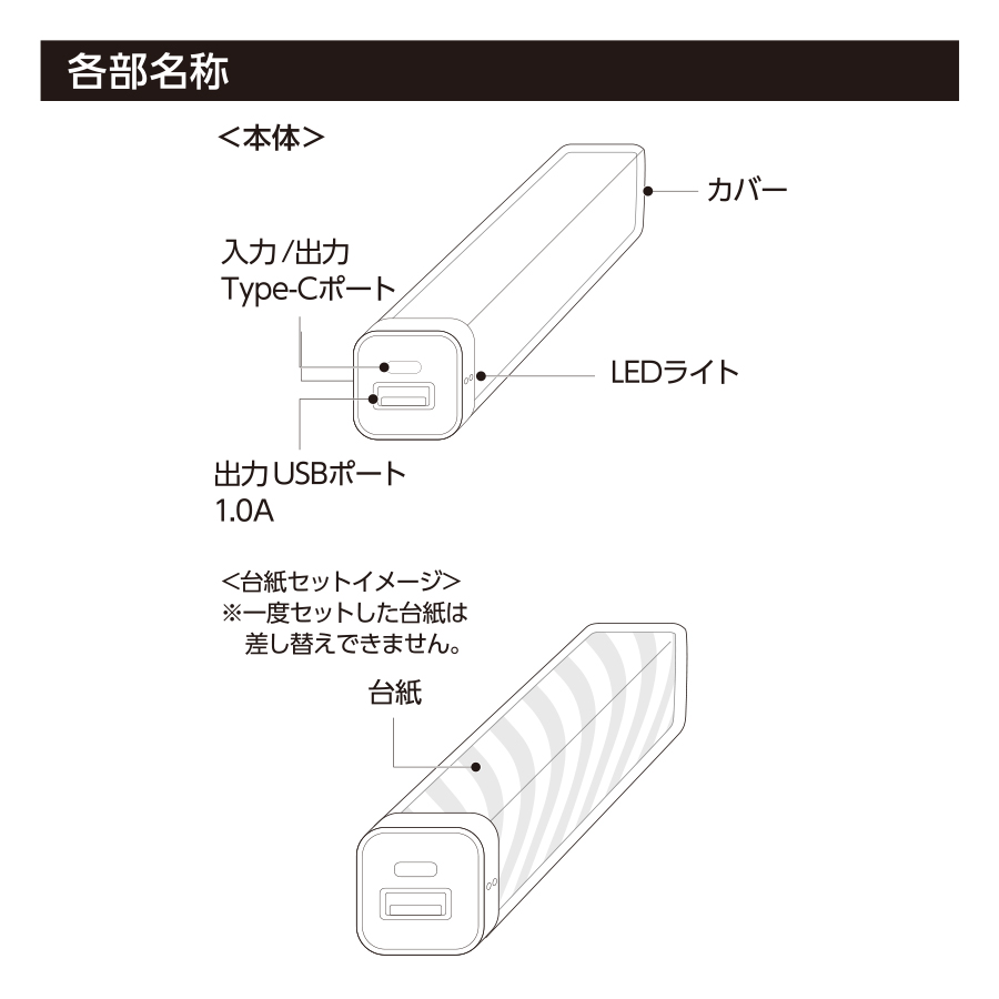 【TE-0017】カスタムデザインチャージャー2200 Type-C対応 - 画像 (6)