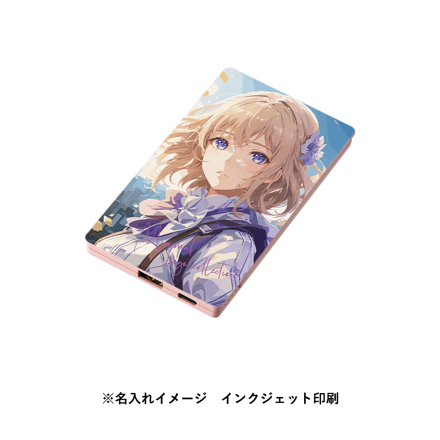【TS-1860】全面印刷できるモバイルチャージャー4000フラット - 画像 (10)