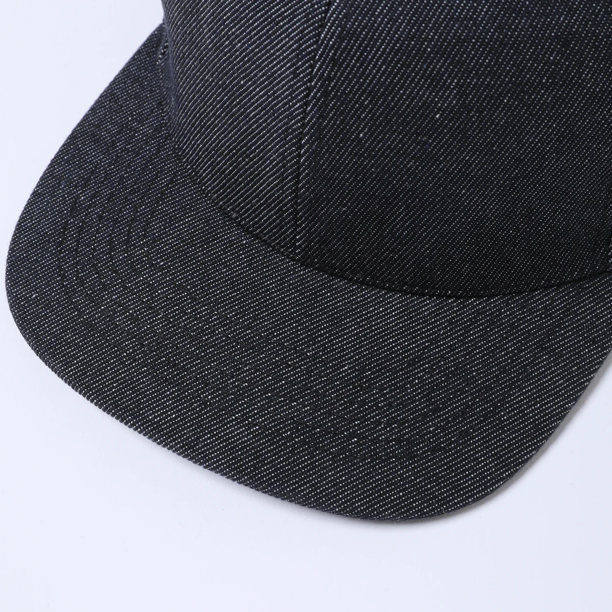 【ST5107】フラットバイザーデニムキャップ - 画像 (2)