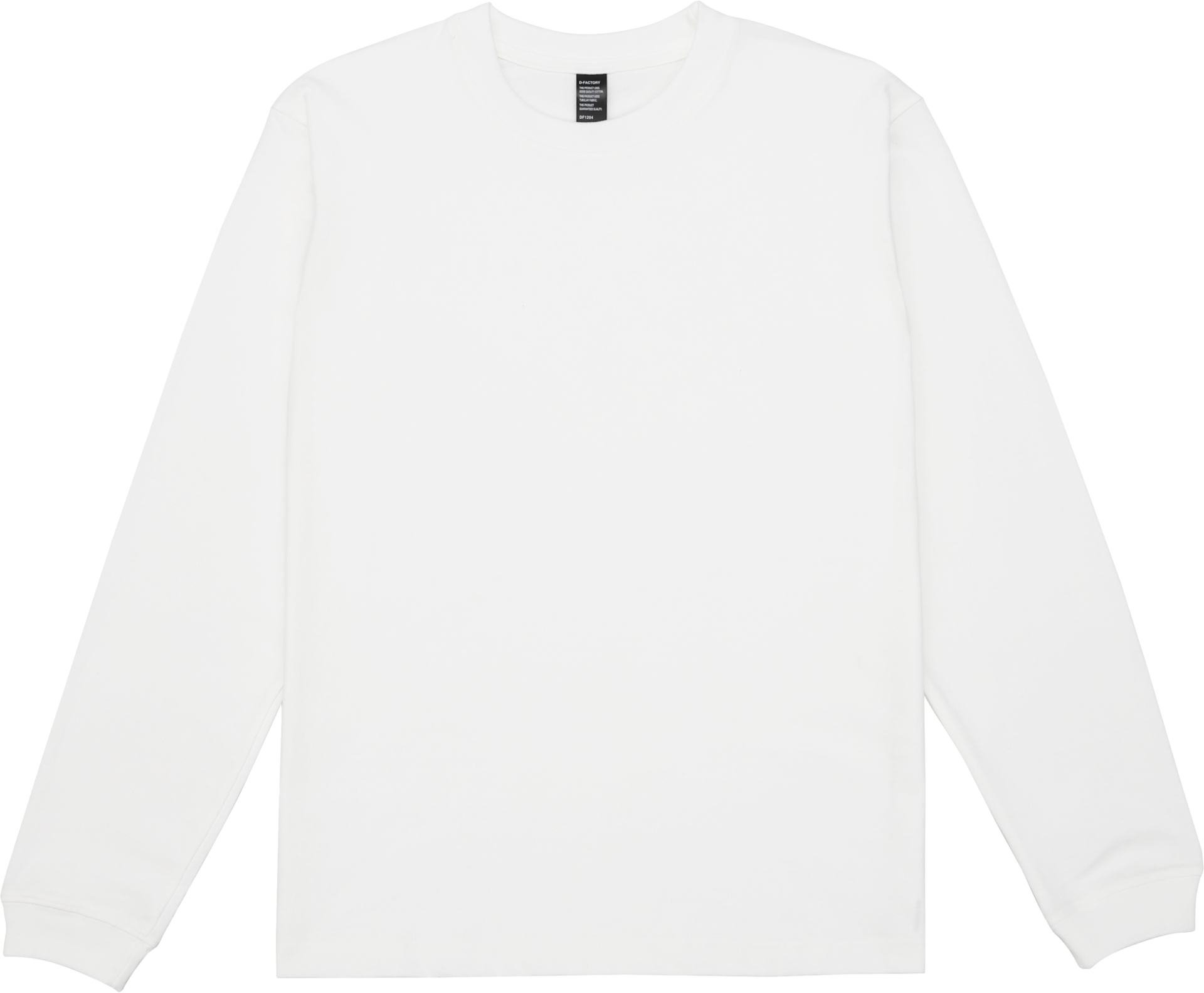 【DF1204】6.6オンス ロングスリーブオープンエンドコンフォートTシャツ